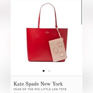 Kate Spade New York

YEAR OF THE PIG LITTLE LEN TOTE